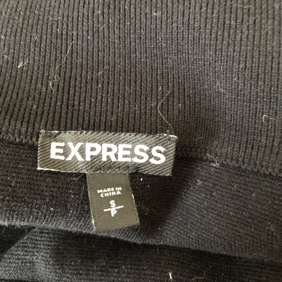 Express Black Crop Top and Skirt - Picture 6 of 8